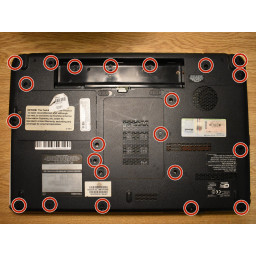 Замена подставки для ноутбука Palm Toshiba Satellite L505